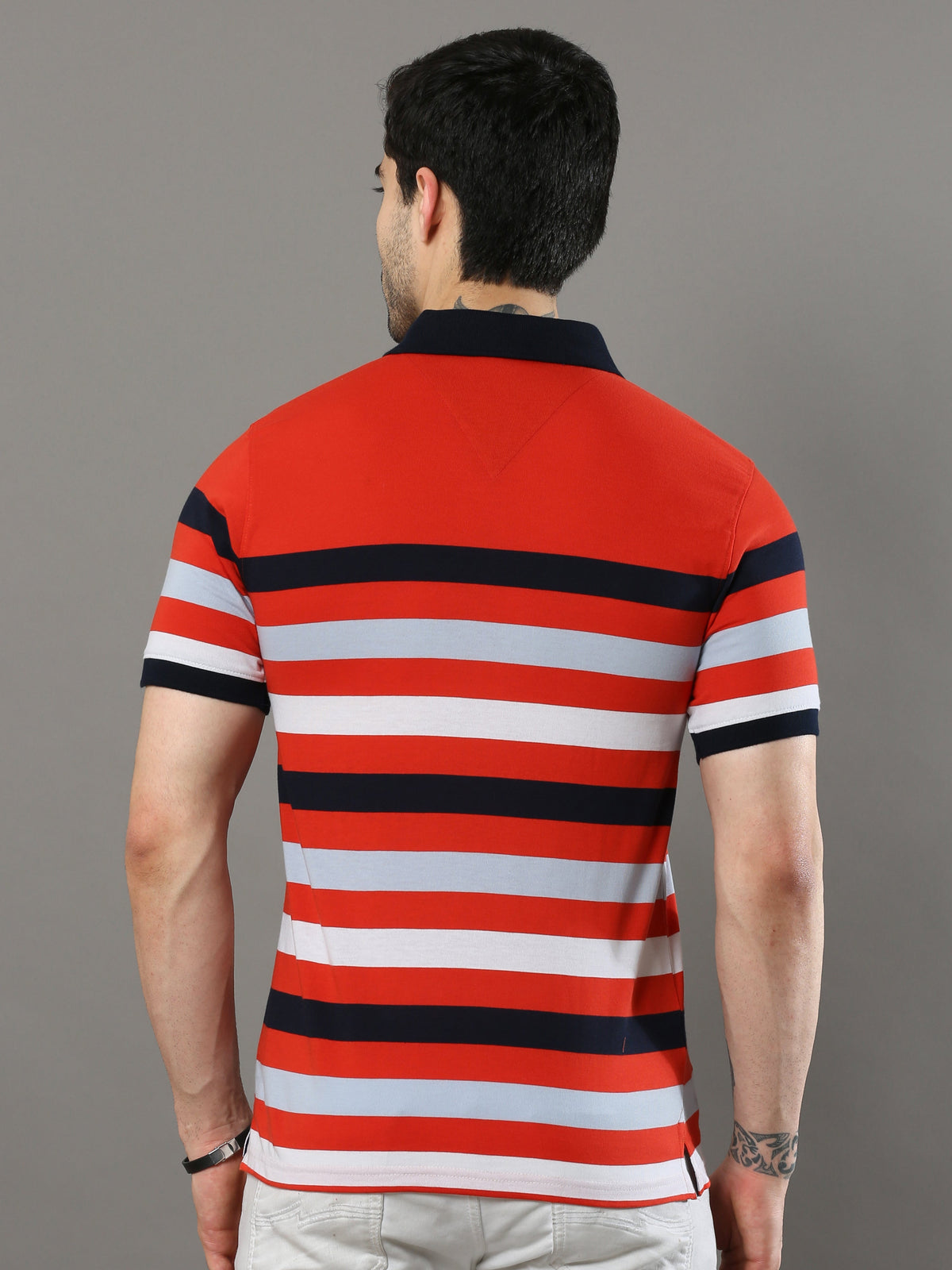 Shop Multicolor Mens Polo T-shirt Online.