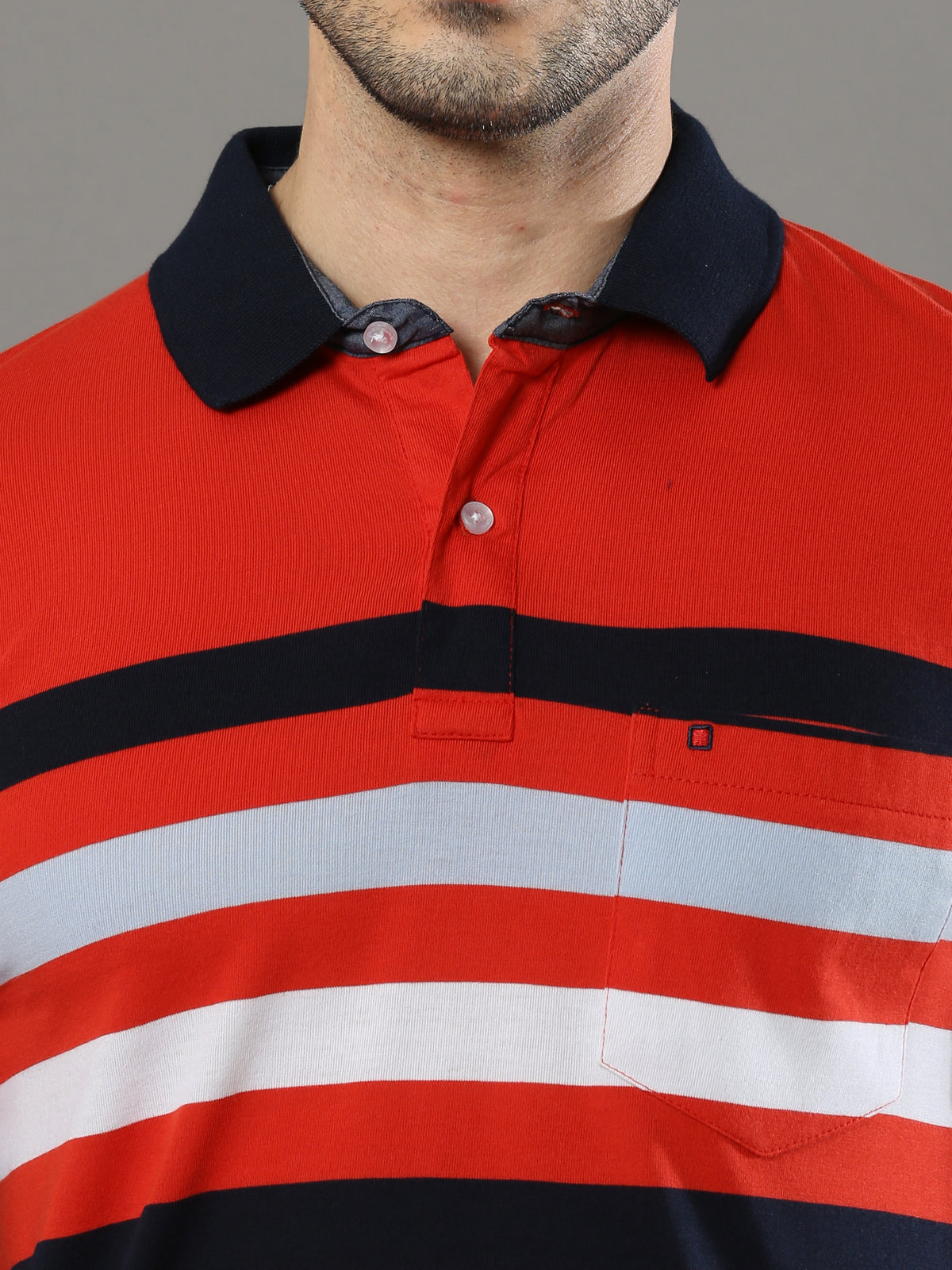 Shop Multicolor Mens Polo T-shirt Online.