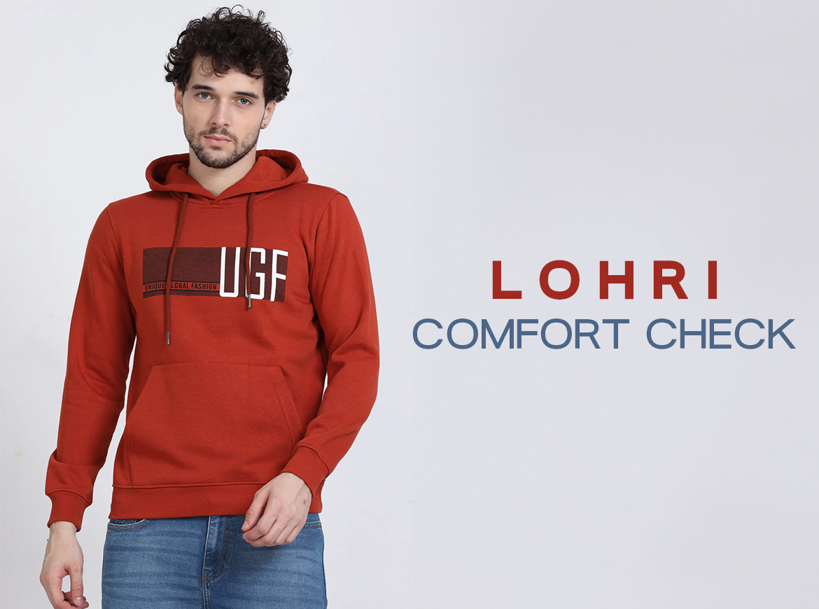 Celebrate Lohri in Comfort Style: Top Sweatshirt Collection from Cool Colors