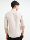 Pink Solid Regular Fit Casual Shirts