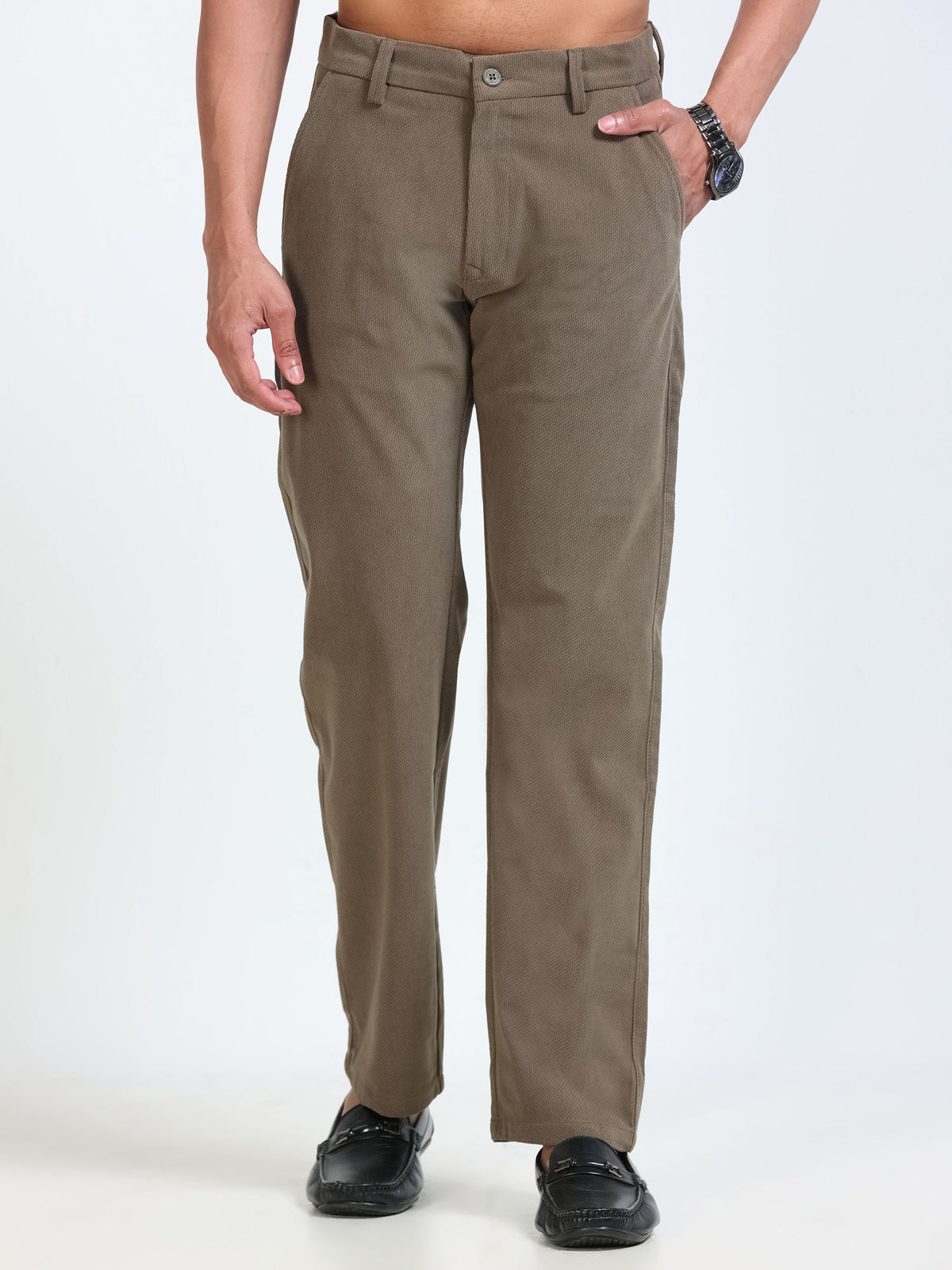 Men's Pista Solid Drift Fit Stretch Corduroy Trouser