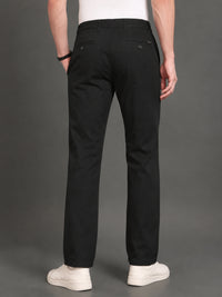 Men's Olive Drift Fit Linen Trousers | Cotton-Linen Blend | Relaxed Silhouette | Smart-Casual Wear