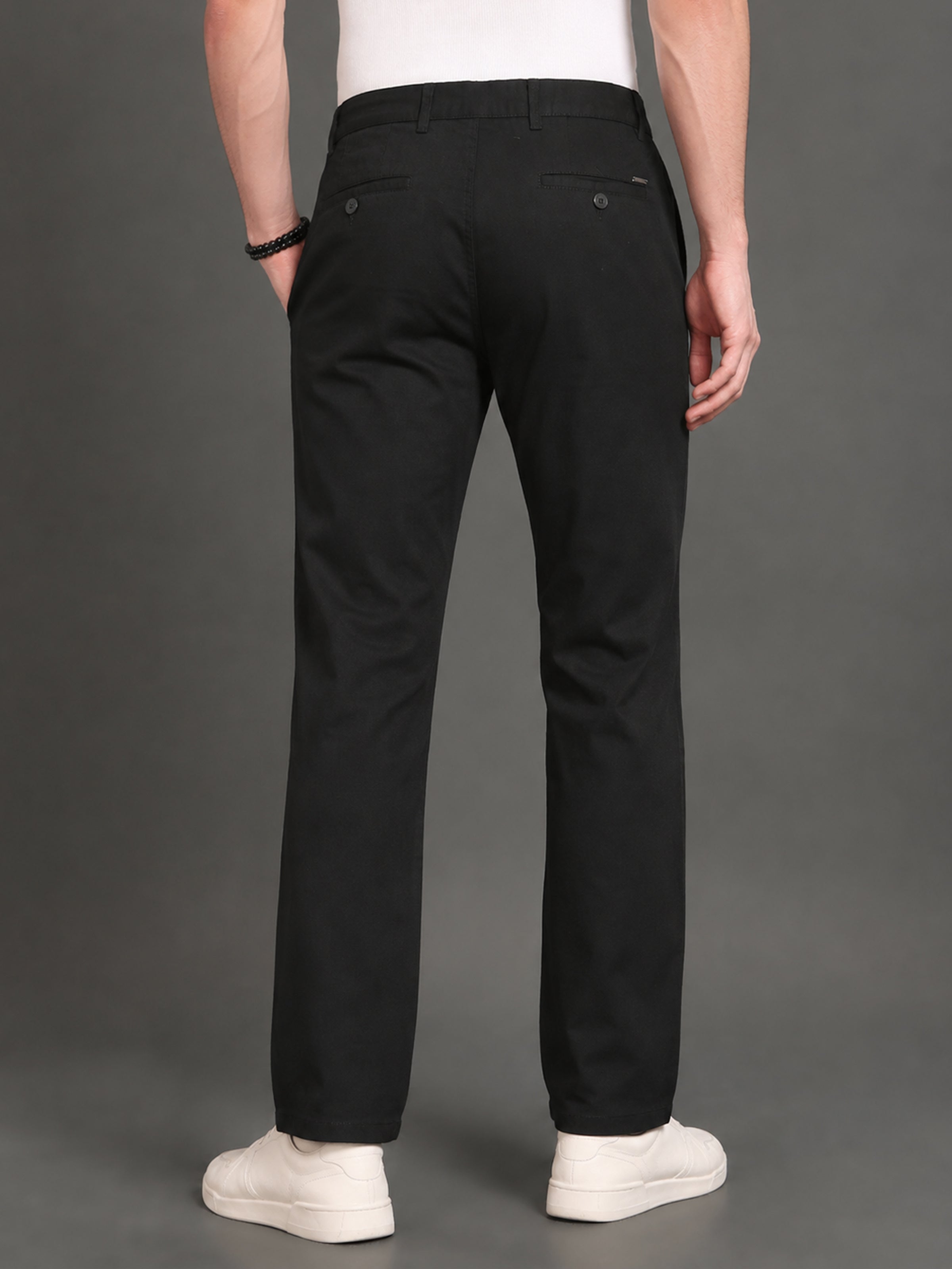 Men's Olive Drift Fit Linen Trousers | Cotton-Linen Blend | Relaxed Silhouette | Smart-Casual Wear
