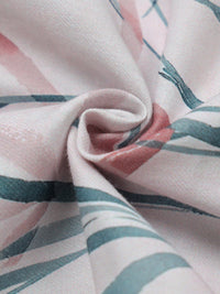 Men Pink Slim Fit Floral Print Full Sleeve Casual Shirt