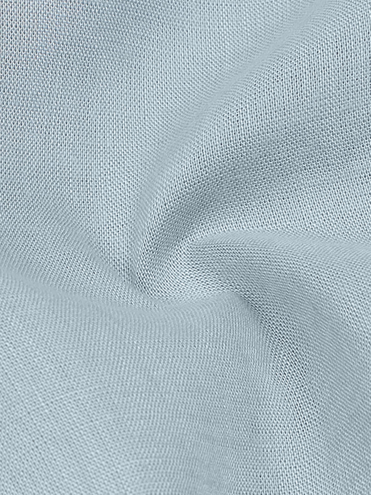 Men Grey Slim Fit Solid Linen Texture Casual Kurta Shirt