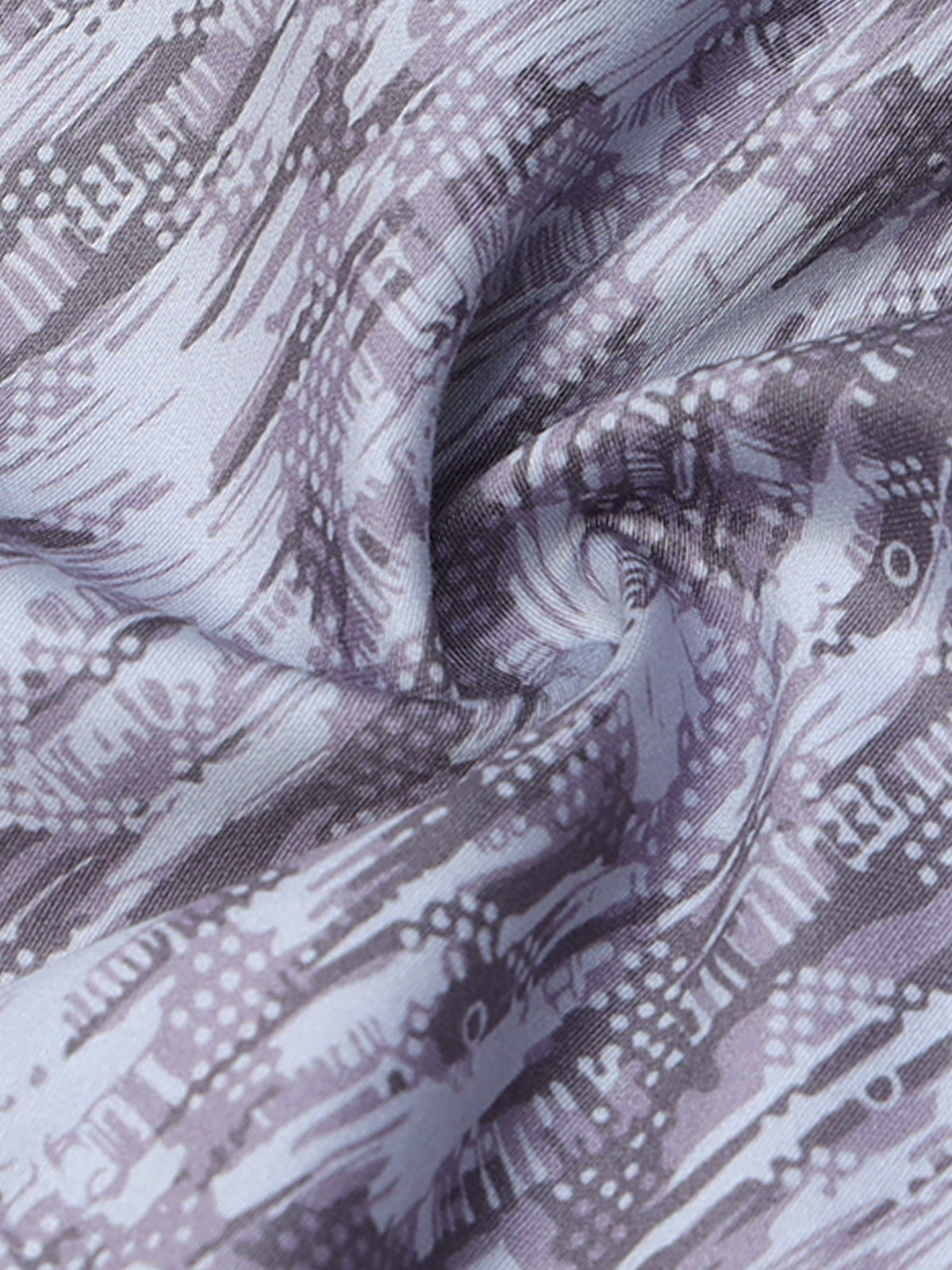 Men's Purple Slim Fit Premium Abstract Printed Casual Shirt