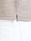 Men Brown Slim Fit Printed Polo T-Shirt
