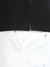 Men Black Slim Fit Drop Needle Polo T-Shirt