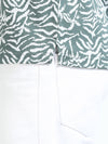 Men Green Slim Fit Floral Prints Polo T-Shirt