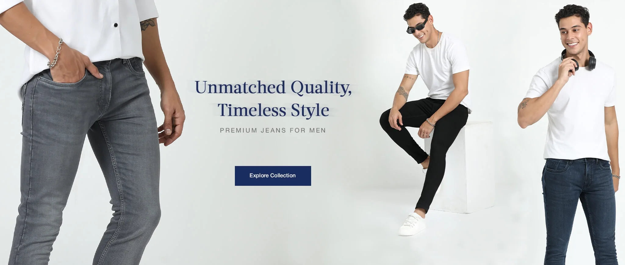 premiuim jeans for men by Cool Colors