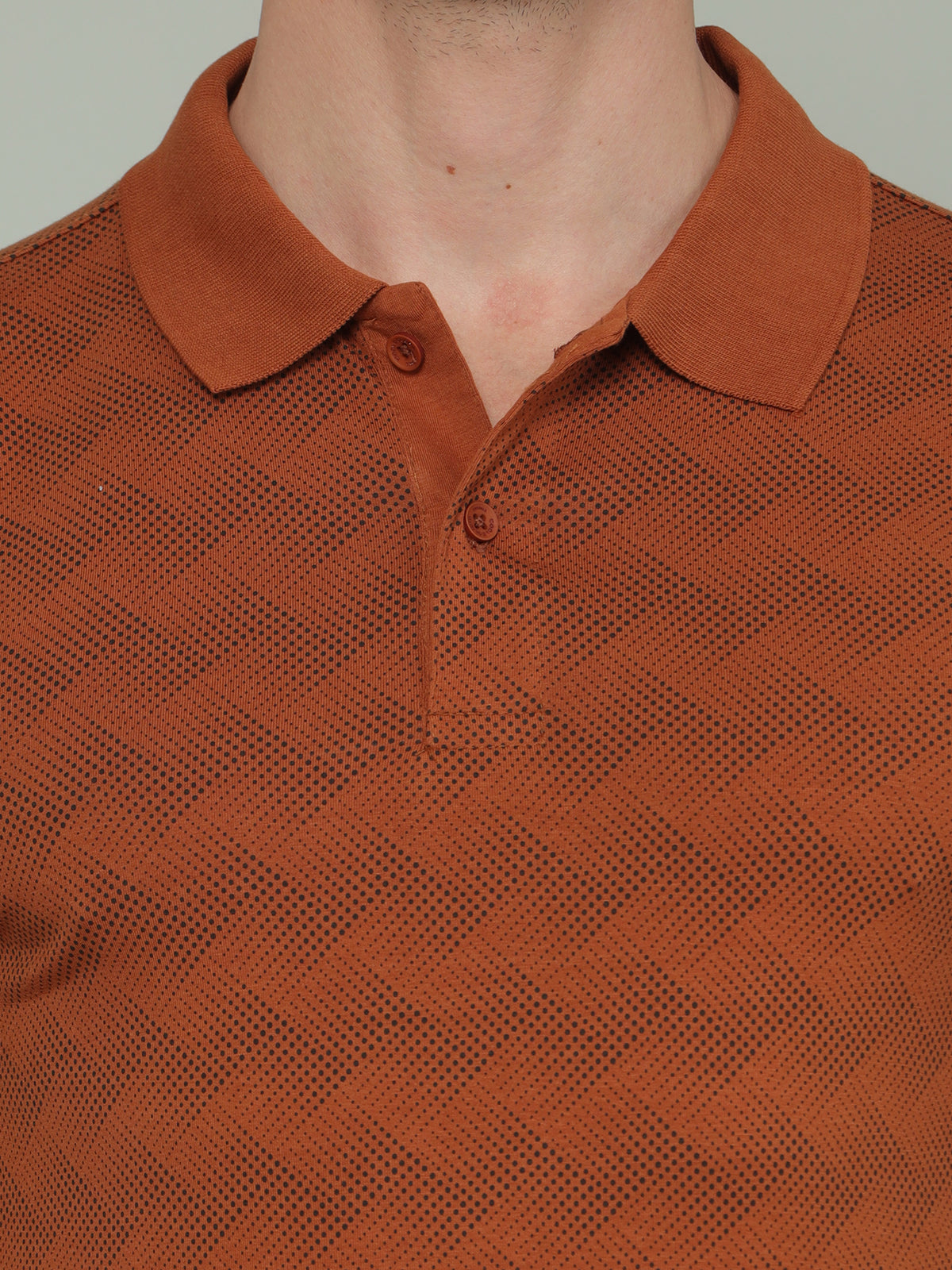 Shop Brown Polo T-shirt Online.