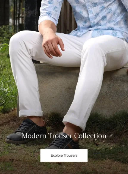 mens casual trousers by Cool Colors