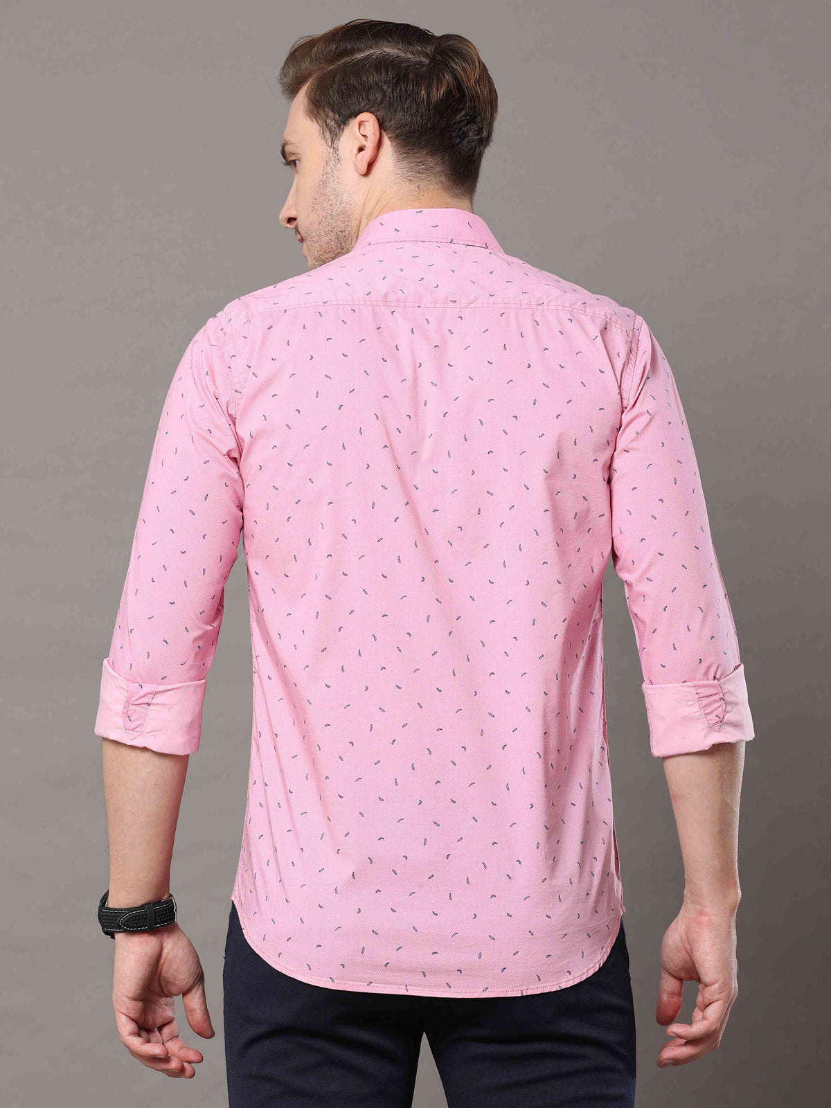 Shop Pink Printed Shirt Online.