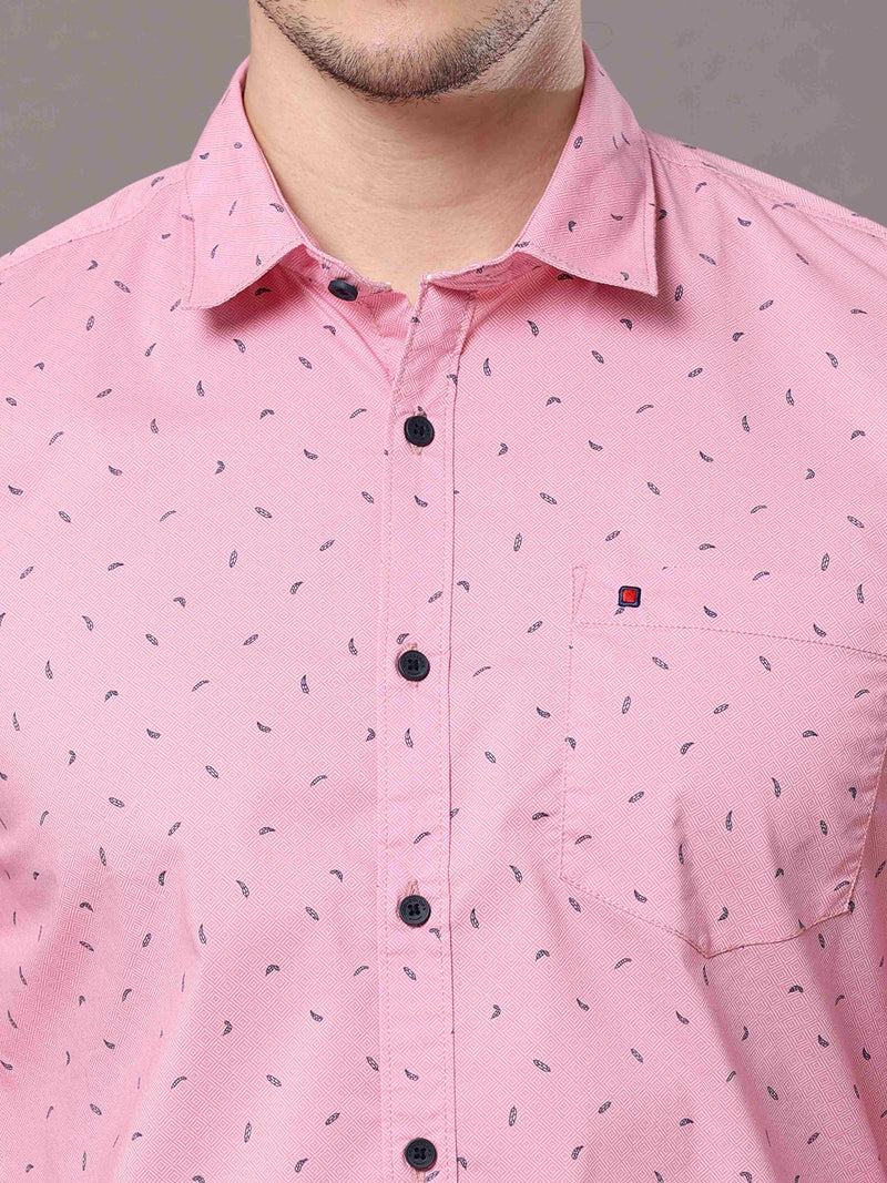 Shop Pink Printed Shirt Online.