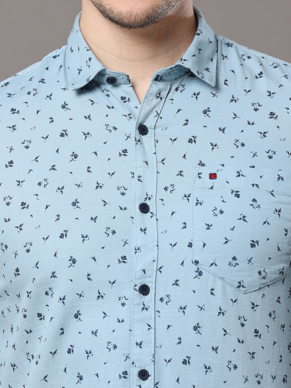 Blue Print Shirt