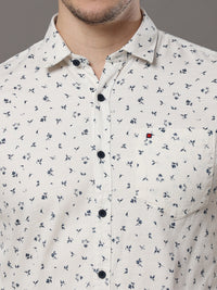 White Print Shirt