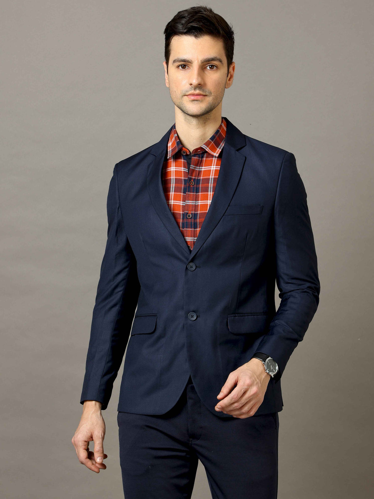 Shop Dark Blue Men's Blazer Online.