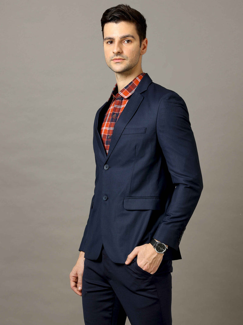 Shop Dark Blue Men's Blazer Online.