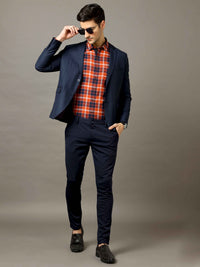 Dark Blue Men's Blazer
