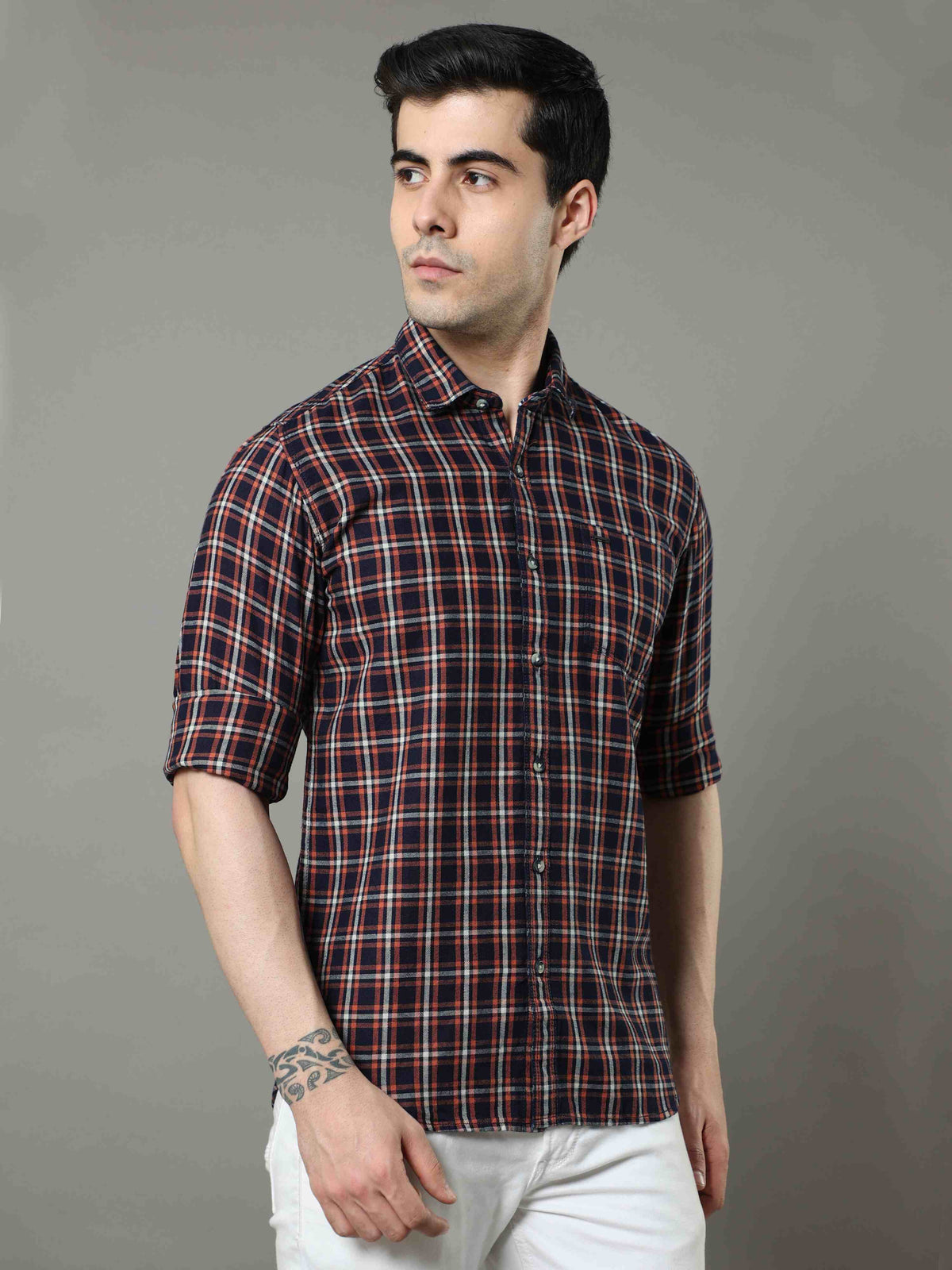 Shop Checks Shirt Online.