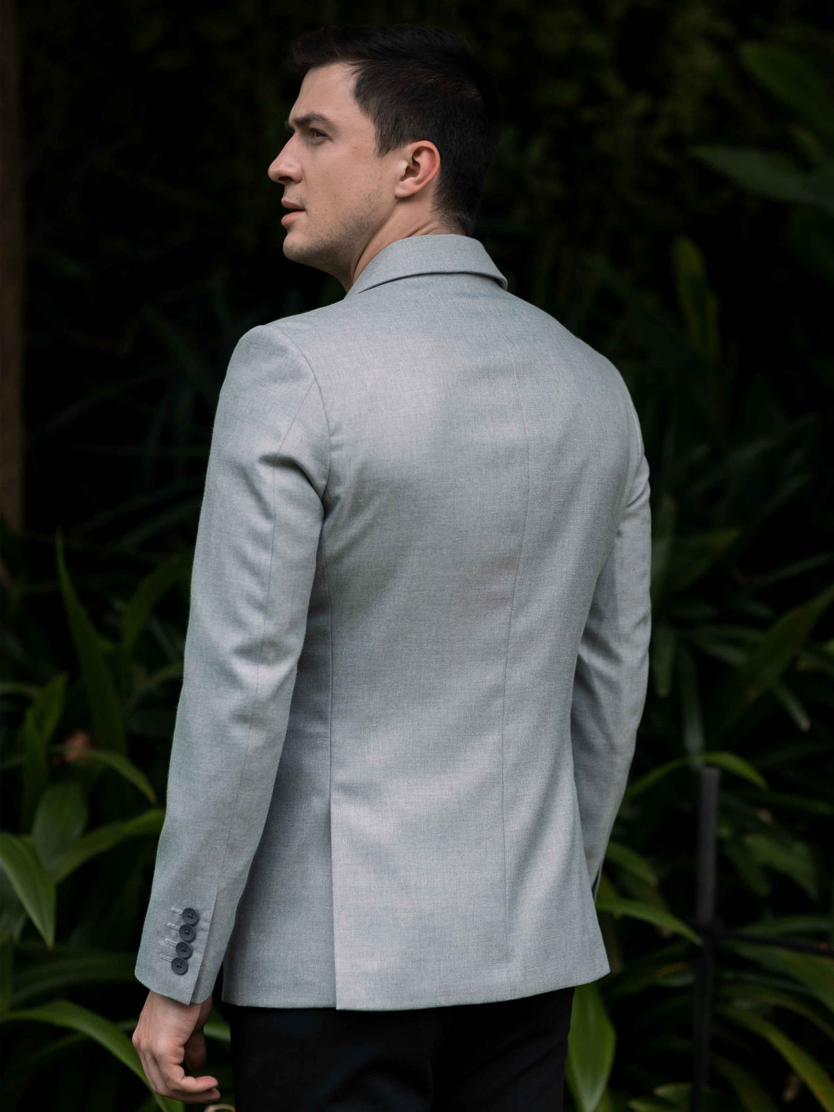 Shop Light Grey Men's Blazer Online.