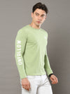 Shop Green Mens Full Sleeve T-shirt Online.