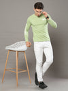 Shop Green Mens Full Sleeve T-shirt Online.