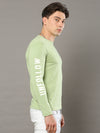 Shop Green Mens Full Sleeve T-shirt Online.